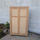 Armoire parisienne en bois naturel