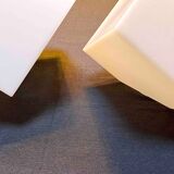 Pair of sconces "Edge", by Alessandro Mendini for Artemide, Italy