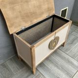 Vintage toy chest with removable heart