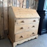 Commode anglaise, scriban rénové