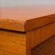 Svane daybed by Igmar Relling in original dark orange wool upholstery, Norway 1970s