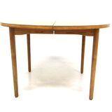 Scandinavian pine dining table, Sweden, 1960s