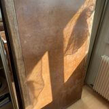 Double-sided wooden desk