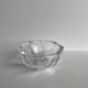 Octagonal glass cup D: 11,5cm
