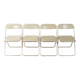 PLIA folding chairs from the 1960s by Giancarlo Piretti for Anonima Castelli (set of 4)