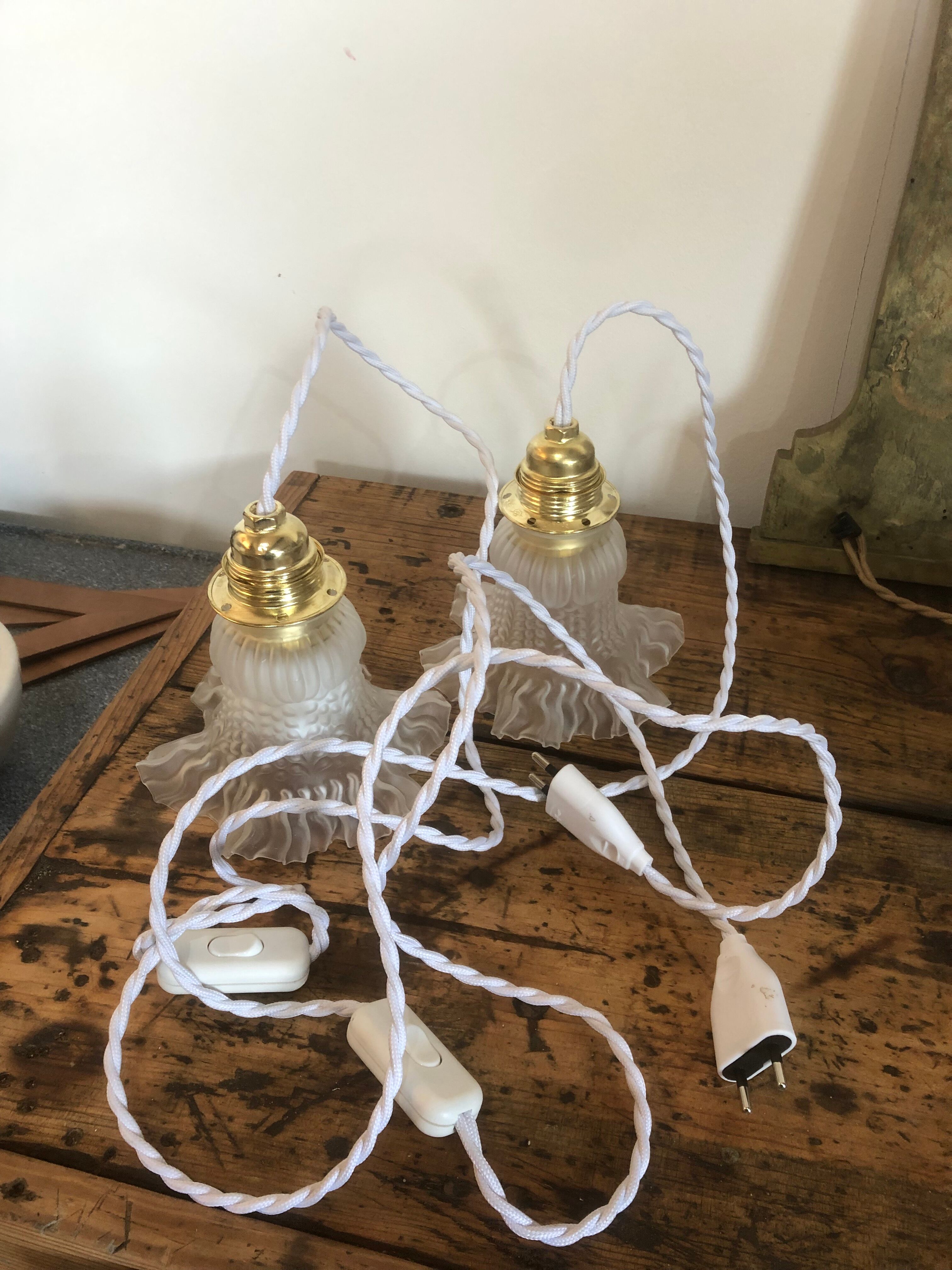 Pair of vintage tulip walkmen