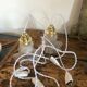 Paire de baladeuses tulipe vintage