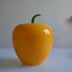 Yellow apple ice bucket 1970s somm paris