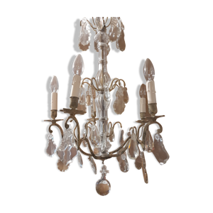 lustre à pampilles en