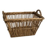 Laundry basket, woven wicker
