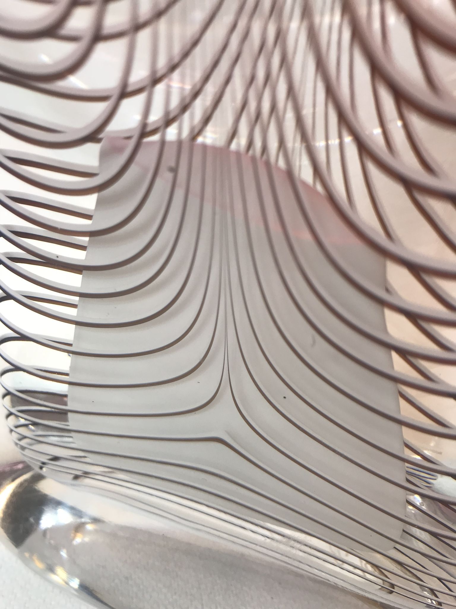 Crystal vase, design Adam Jabłoński Art Glass