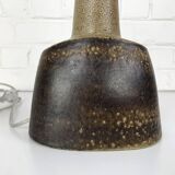 Oval ceramic table lamp, Nils Kähler for HAK, Denmark, 1970