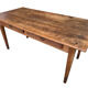 Table de ferme en cerisier, France XIXème s.