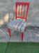 Set of 2 restored chairs from the "ethnic" collection.