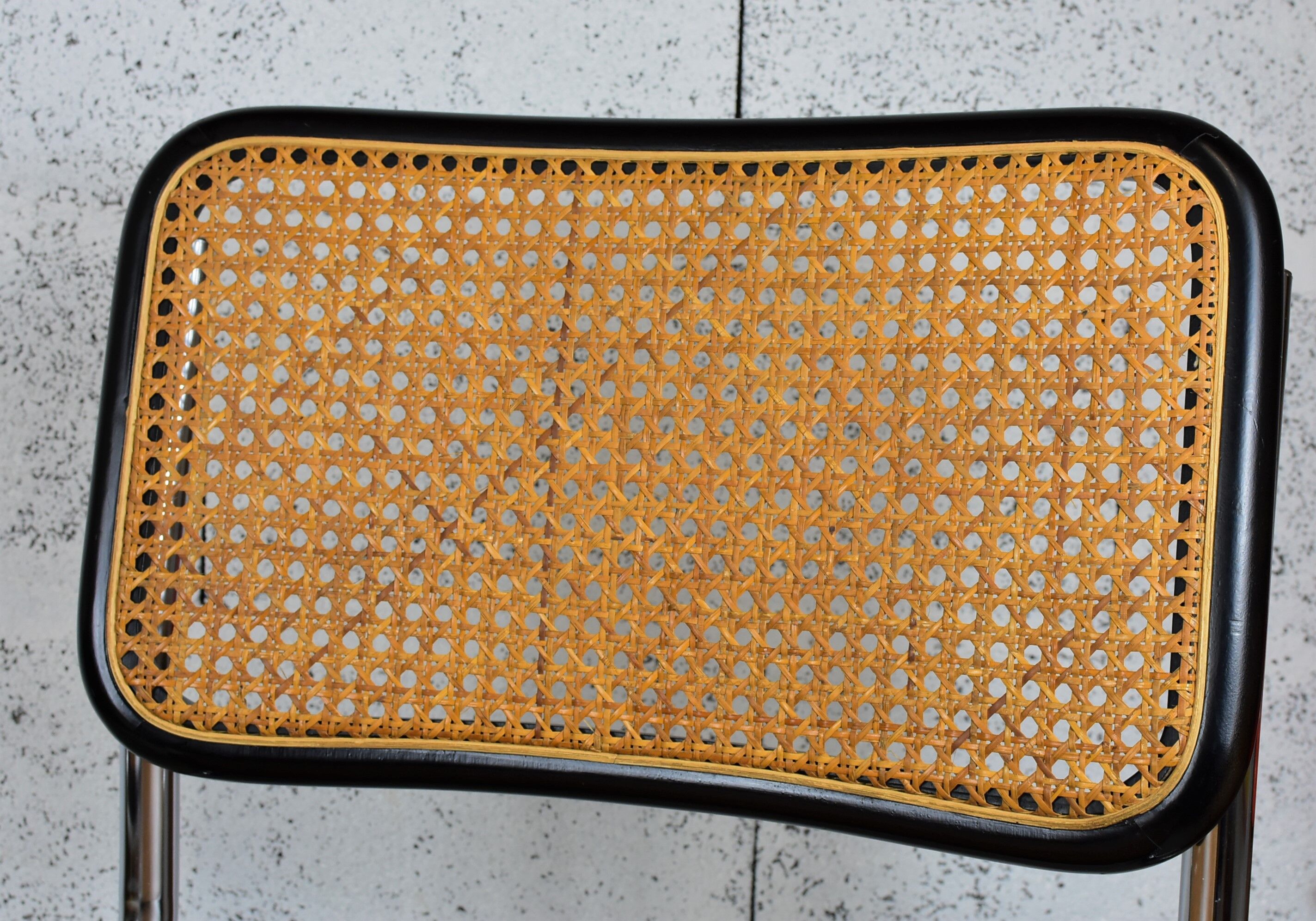 Pair of vintage chairs B32 Marcel Breuer, black