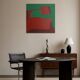 Abstract minimalist "green balance"
