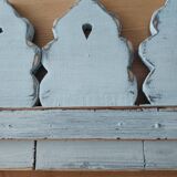 Decorative frieze in patinated wood