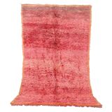 Vintage Moroccan Shag Rug 150 x 268 cm - Handmade Berber Rug - Wool Rug
