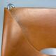 Pierre Paulin AP-14 cognac leather armchair for A. Polak, 1955