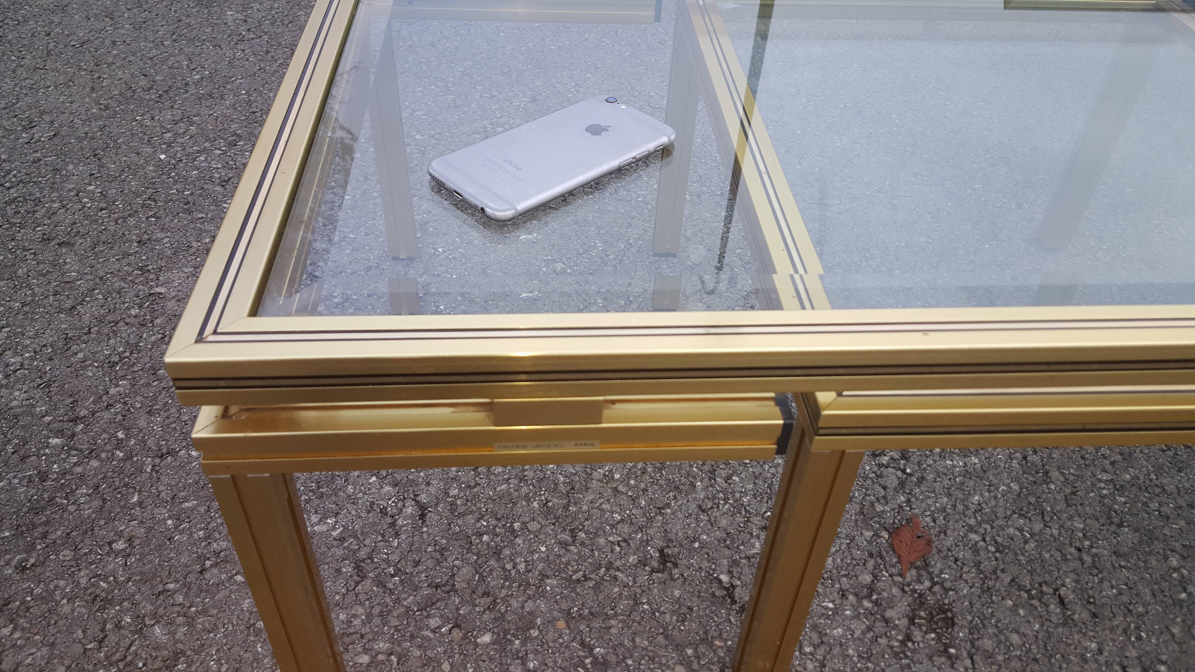 Pierre vandel coffee table design