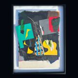Composition abstraite. Royaume-Uni années 60