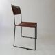 Stacking Chairs by Giandomenico Belotti for Alias, 1980s in leather
