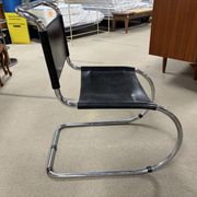 set of 4 MR side chairs by Ludwig Mies Van Der Rohe, Fasem edition, 1983