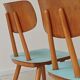 Lot de 4 chaises bois TON Bystrice ( Thonet ) bleu clair , lot 2