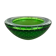 Murano Glass Bullicante "Green" Bowl Element Shell Ashtray Murano, Italy, 1970s