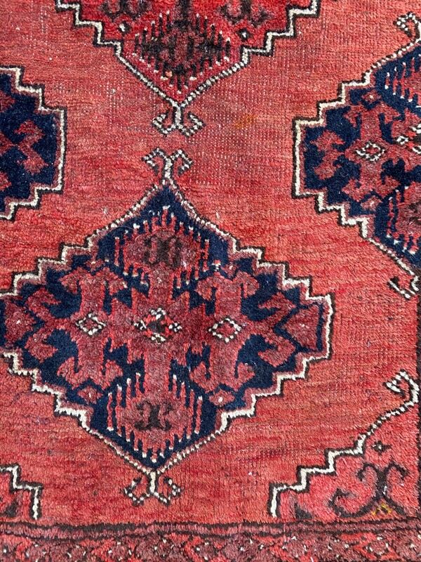 Old Afghan Turkmen carpet 85x148 cm