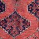Old Afghan Turkmen carpet 85x148 cm