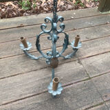 Lustre annee 50  en fer forgé