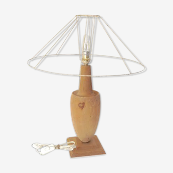 Lampe en bois