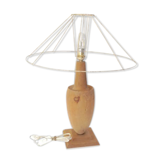 Lampe en bois