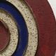 Cible ancienne en bois arts populaires 50's