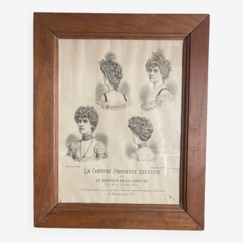 Engraving wooden frame