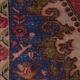 Vintage Turkish rug from Oushak, hand-woven 135x220 cm