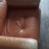 Fauteuil en cuir très confortable