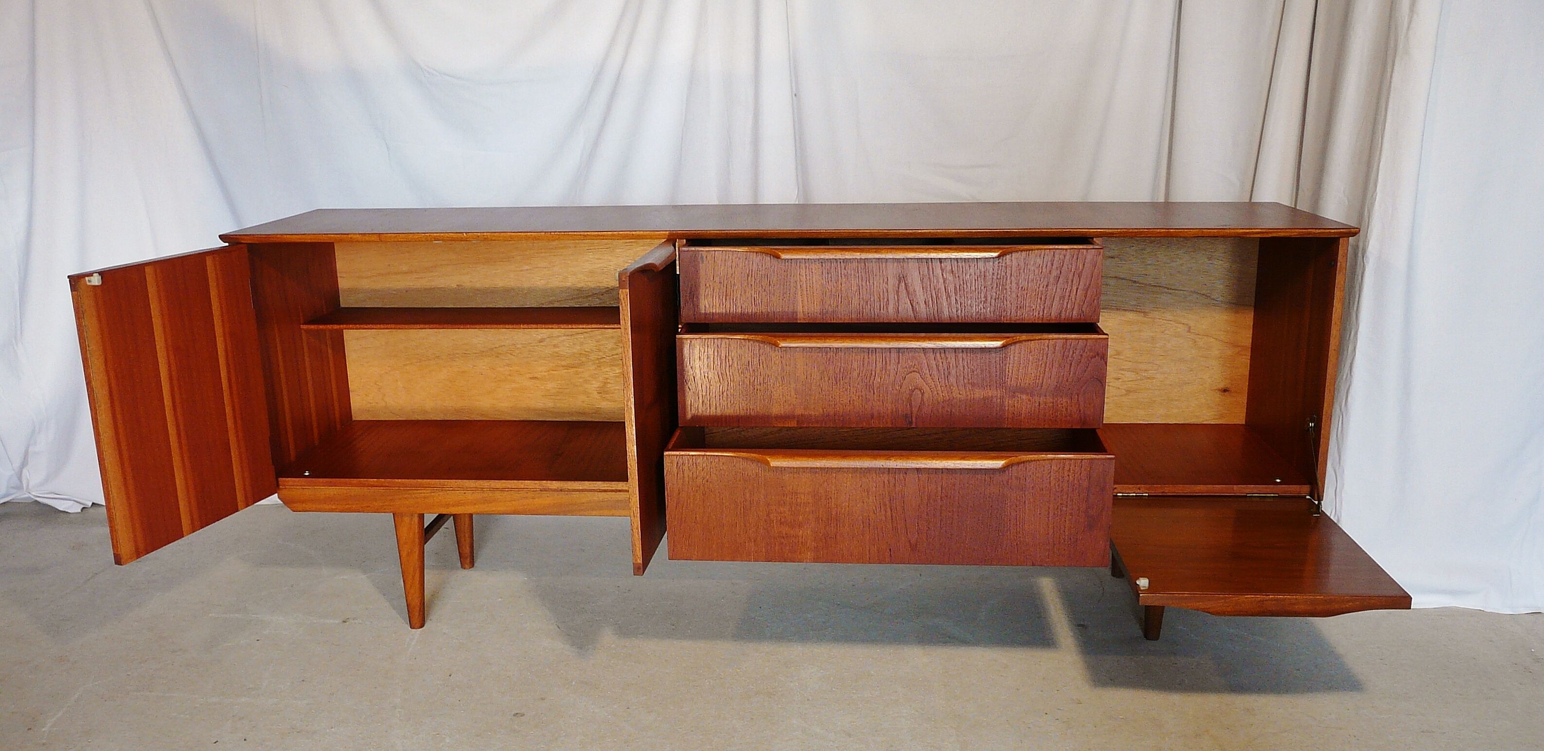 Scandinavian teak sideboard
