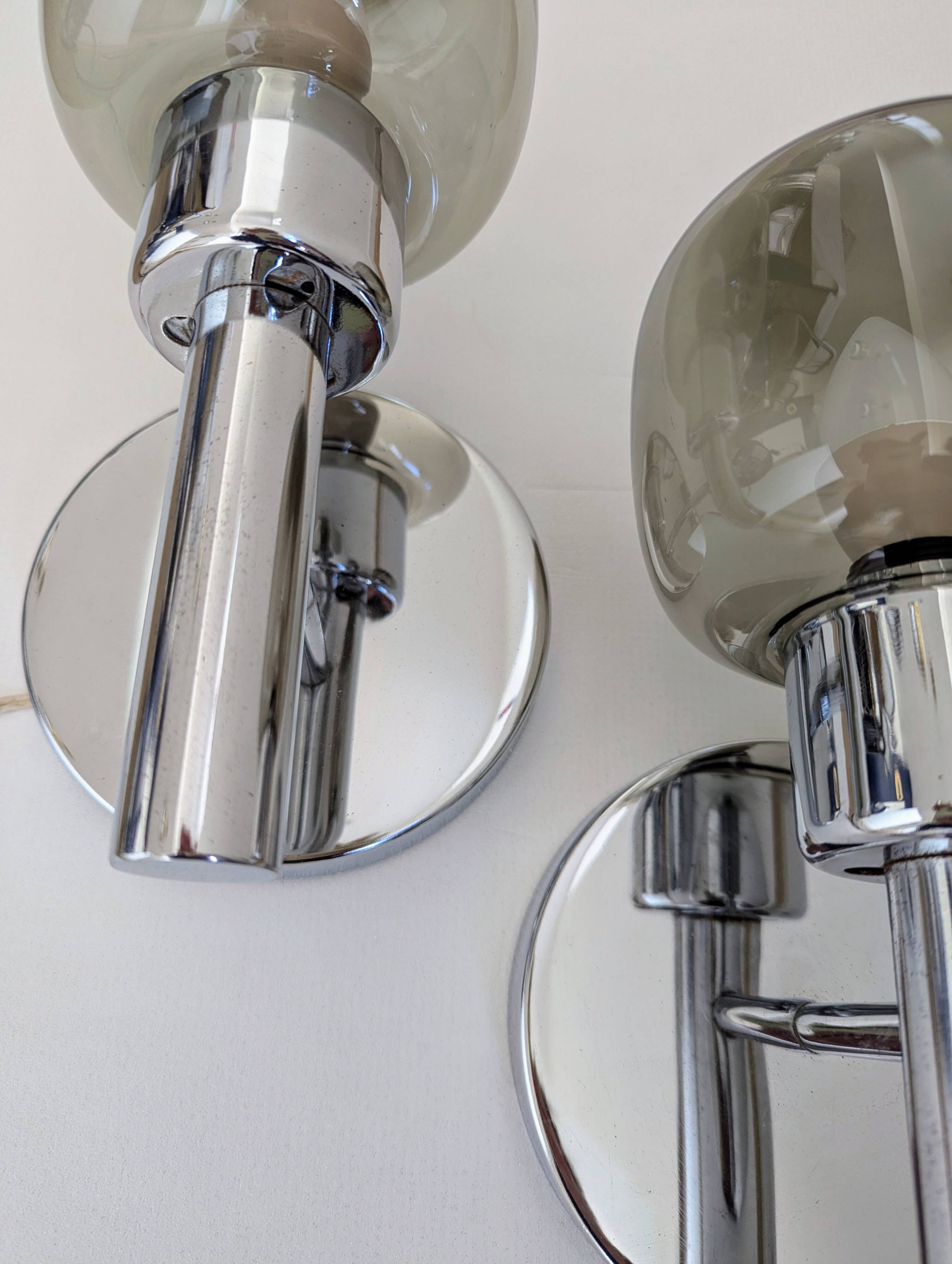 Pair of vintage wall lights