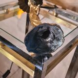 Art deco lamp in regulated