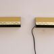 Vintage Brass Wall Sconces Örsjö, Mid-Century Modern Style, circa 1965