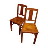 Pair of art deco chairs