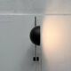 Mid-century modern minimalist German wall lamp by Beisl, 1960s.