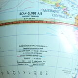 Vintage globe Scan Globe Denmark