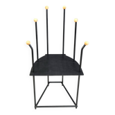 Fauteuil de salon postmoderne, années 1980