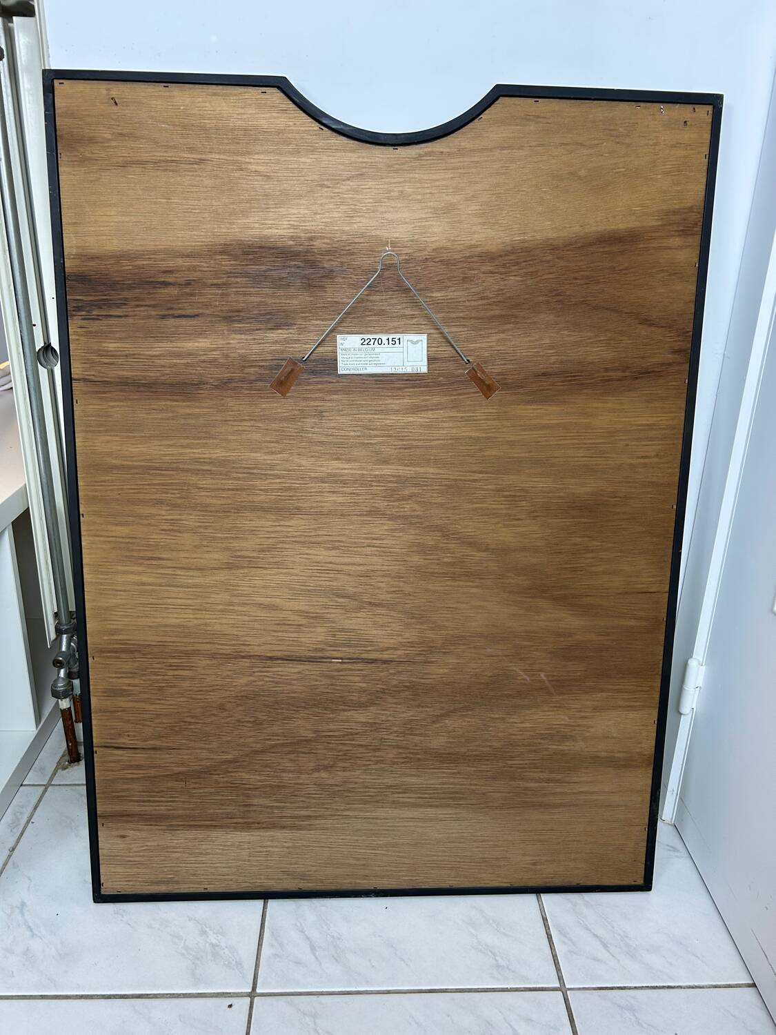 Vintage Deknudt mirror art deco style