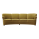Green velour sofa, Danish design, 1960s, production: Denmark