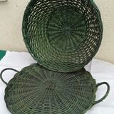 Wicker fruit tray