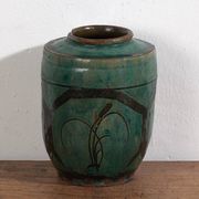 Vase émaillé ancien (c.1820) #16